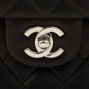 Classic Flap Chain Bag 25cm, Black, circa 2000