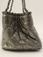 Made around 2012, Chain Me tote bag, silver