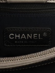 Made around 2012, Chain Me tote bag, silver