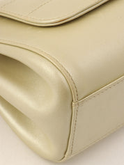 Around 2001 Made Chocolate Bar 2.55 CC Mark Chain Bag Gold