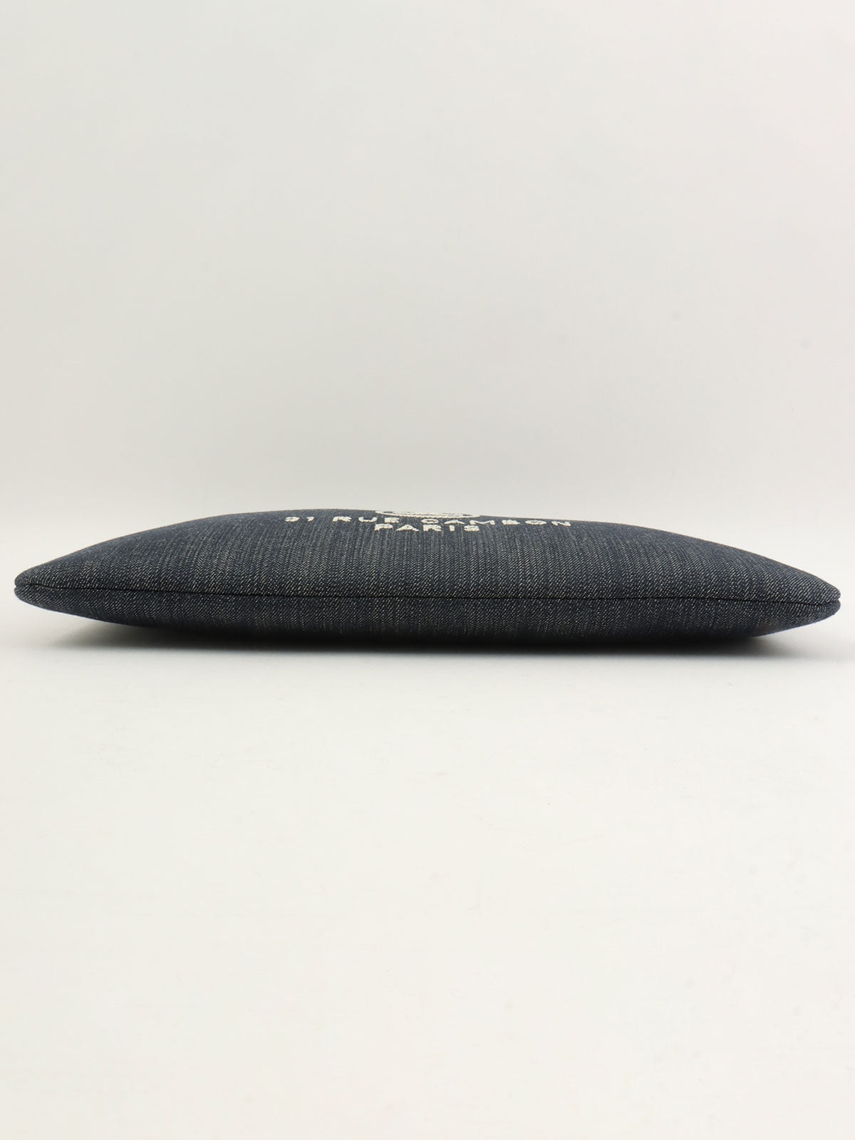 2015 Denim Deauville Clutch Bag in Indigo