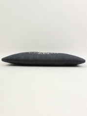 2015 Denim Deauville Clutch Bag in Indigo
