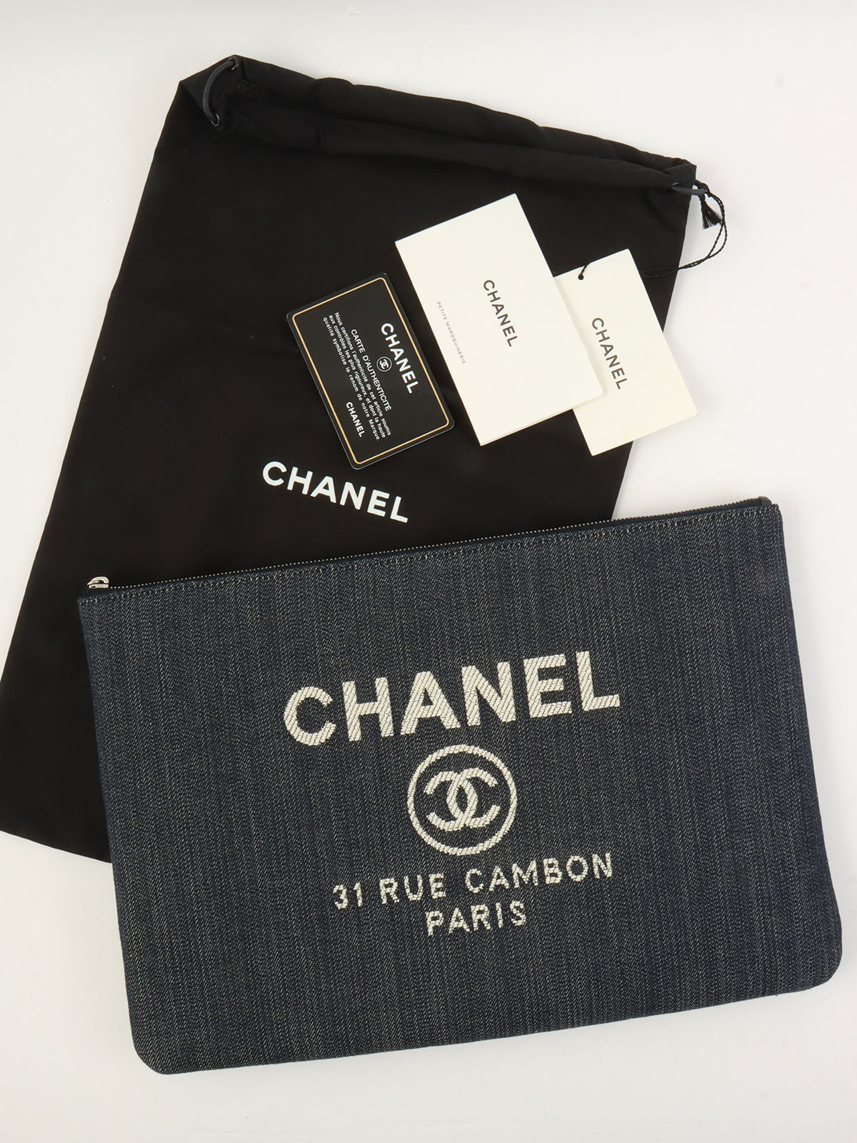 2015款靛蓝色Denim Deauville手拿包