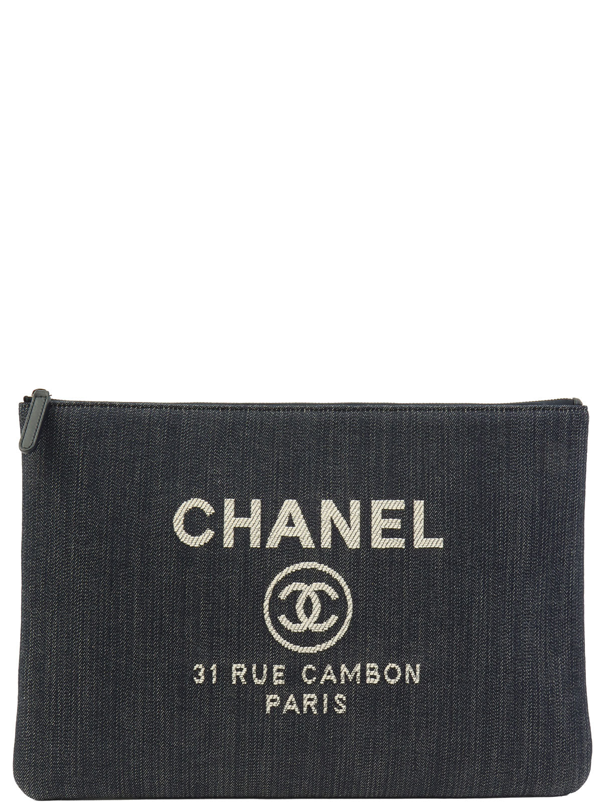 2015年頃製 デニムドーヴィルクラッチバッグ インディゴ