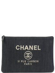 2015年頃製 デニムドーヴィルクラッチバッグ インディゴ