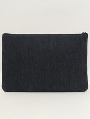 2015年頃製 デニムドーヴィルクラッチバッグ インディゴ