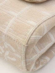 2001年頃製 ニュートラベルラインCCターンロックチェーンショルダーバッグ ベージュ