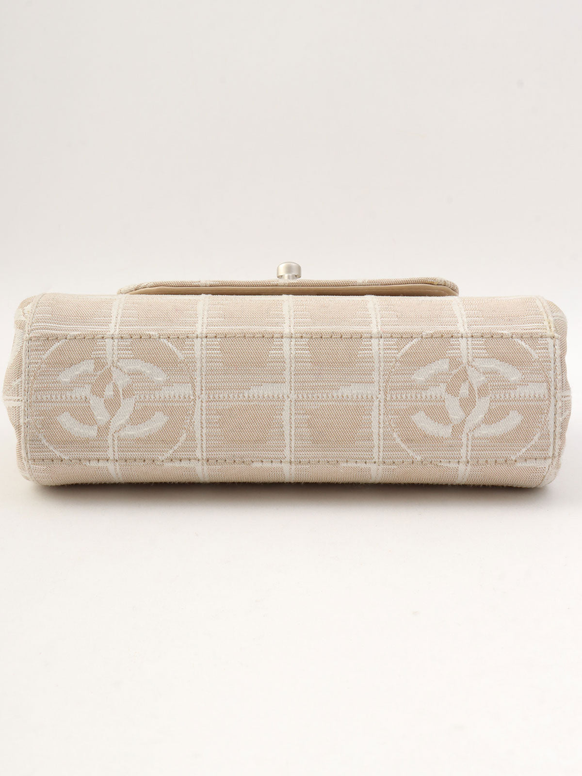 2001年頃製 ニュートラベルラインCCターンロックチェーンショルダーバッグ ベージュ