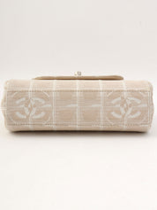 2001年頃製 ニュートラベルラインCCターンロックチェーンショルダーバッグ ベージュ