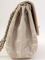 2001年頃製 ニュートラベルラインCCターンロックチェーンショルダーバッグ ベージュ