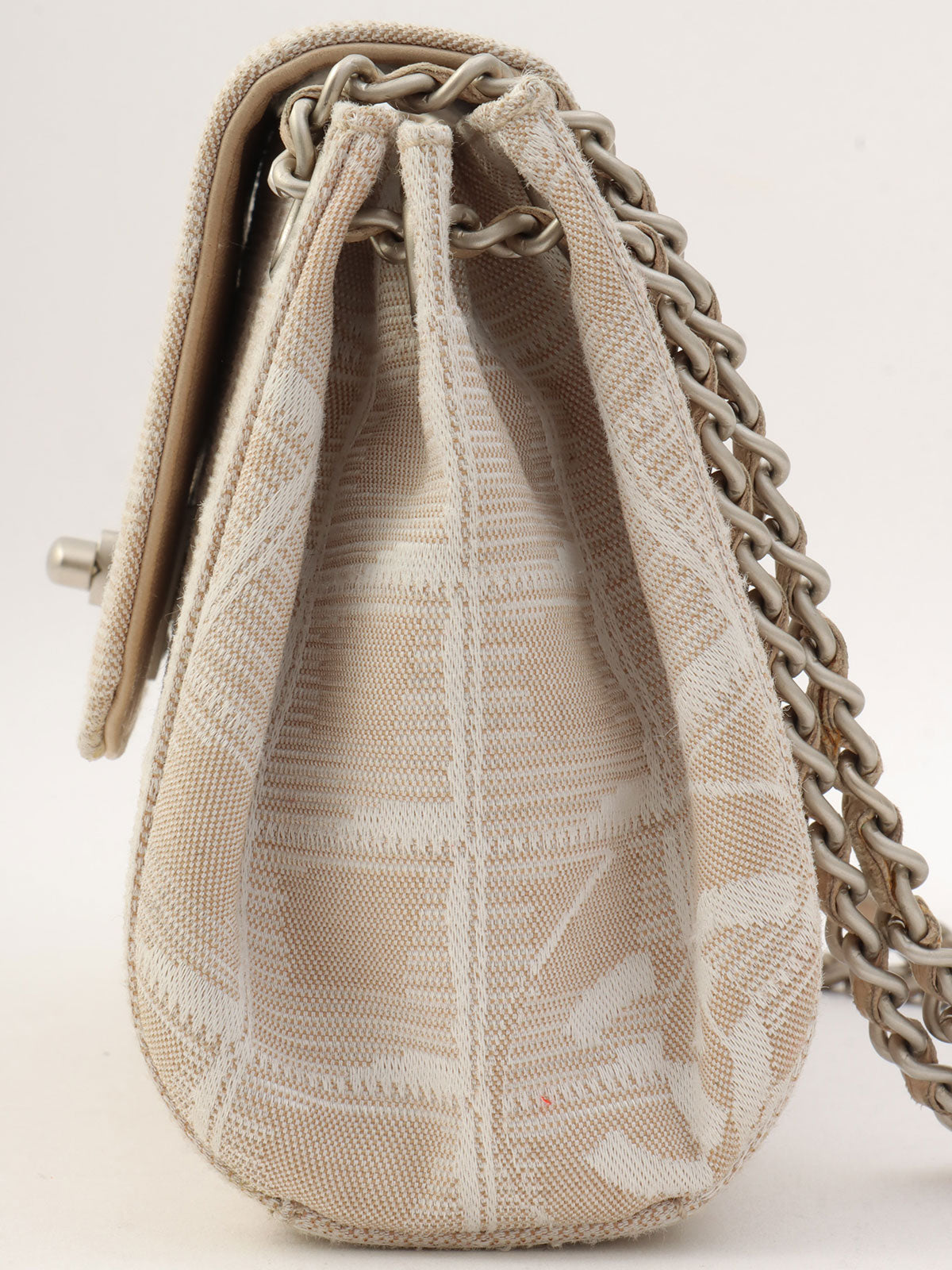 2001年頃製 ニュートラベルラインCCターンロックチェーンショルダーバッグ ベージュ