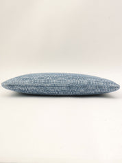 2017 Tweed Deauville Clutch Bag Light Blue
