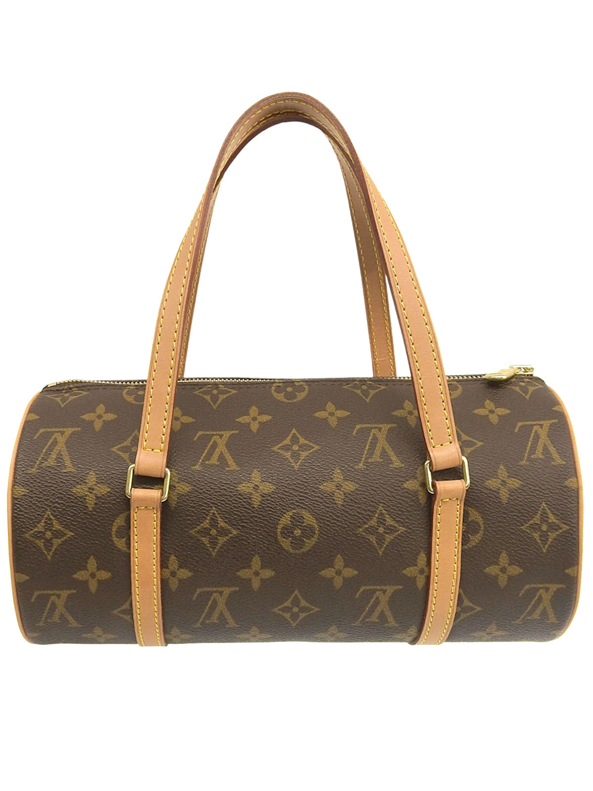 2003年製 キャンバスモノグラムパピヨン26 ブラウン