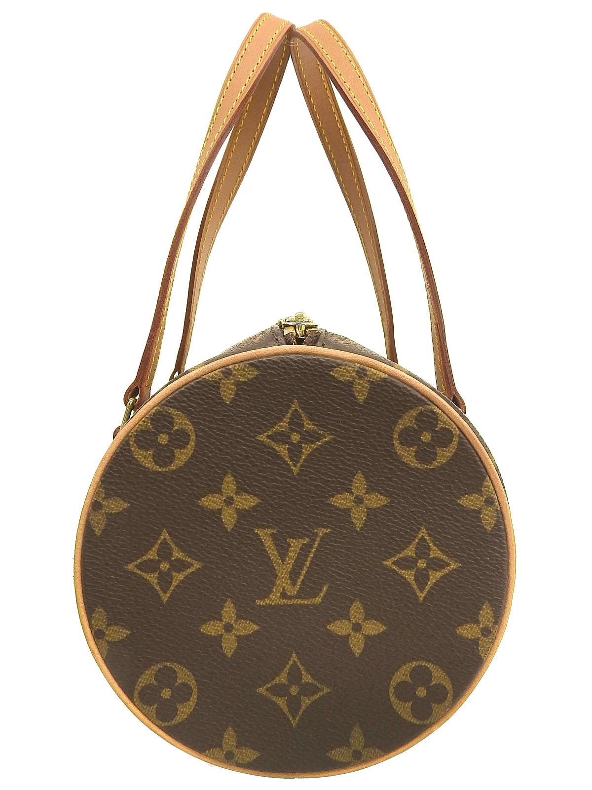 2003年製 キャンバスモノグラムパピヨン26 ブラウン