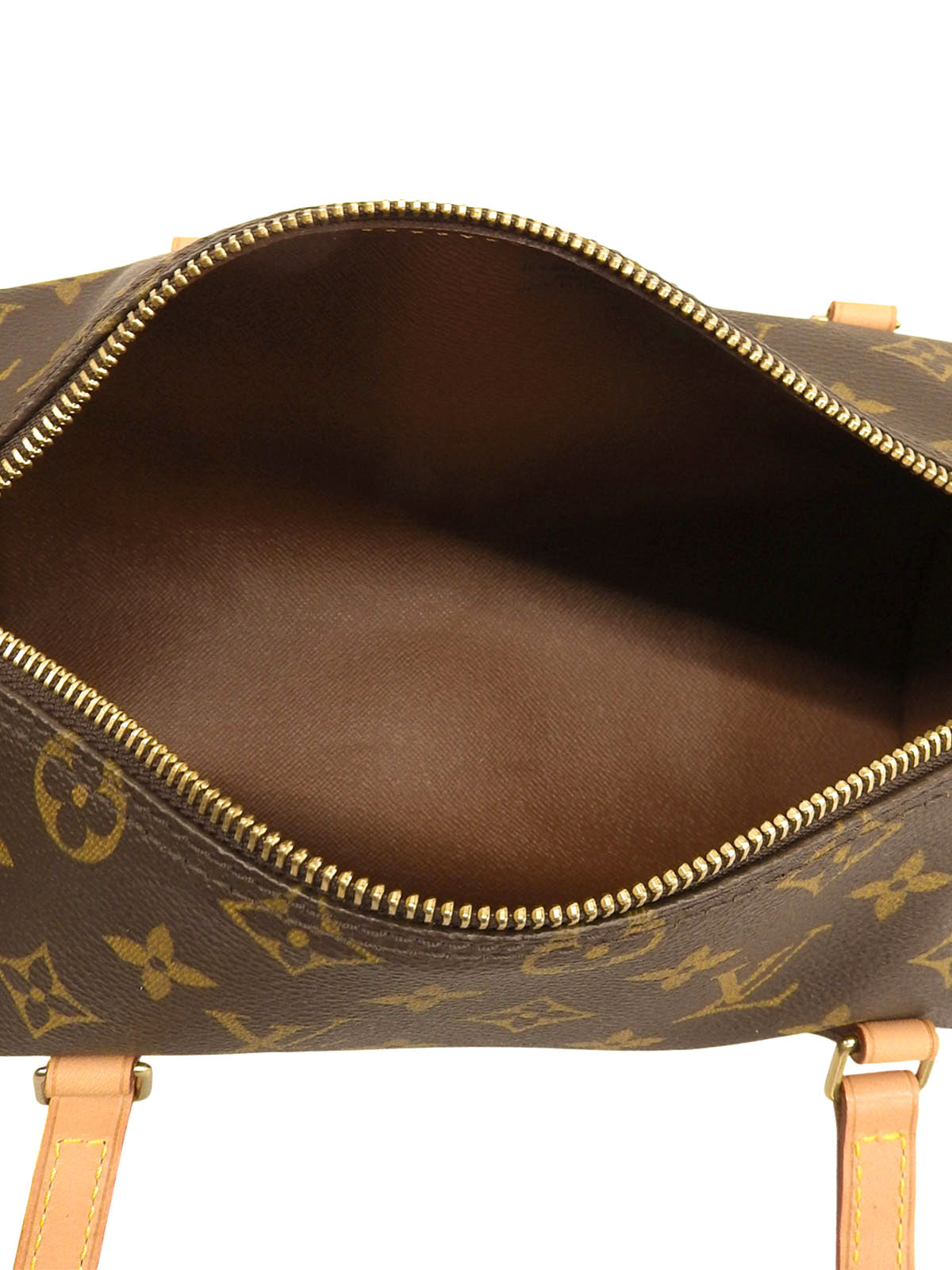 2003 Canvas Monogram Papillon 26 Brown