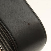 Around 2016 Made Boy Chanel Wallet on Chain Black