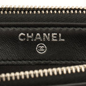 Around 2016 Made Boy Chanel Wallet on Chain Black