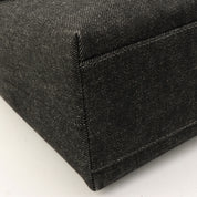 1998 Denim CC Turnlock Handbag Black