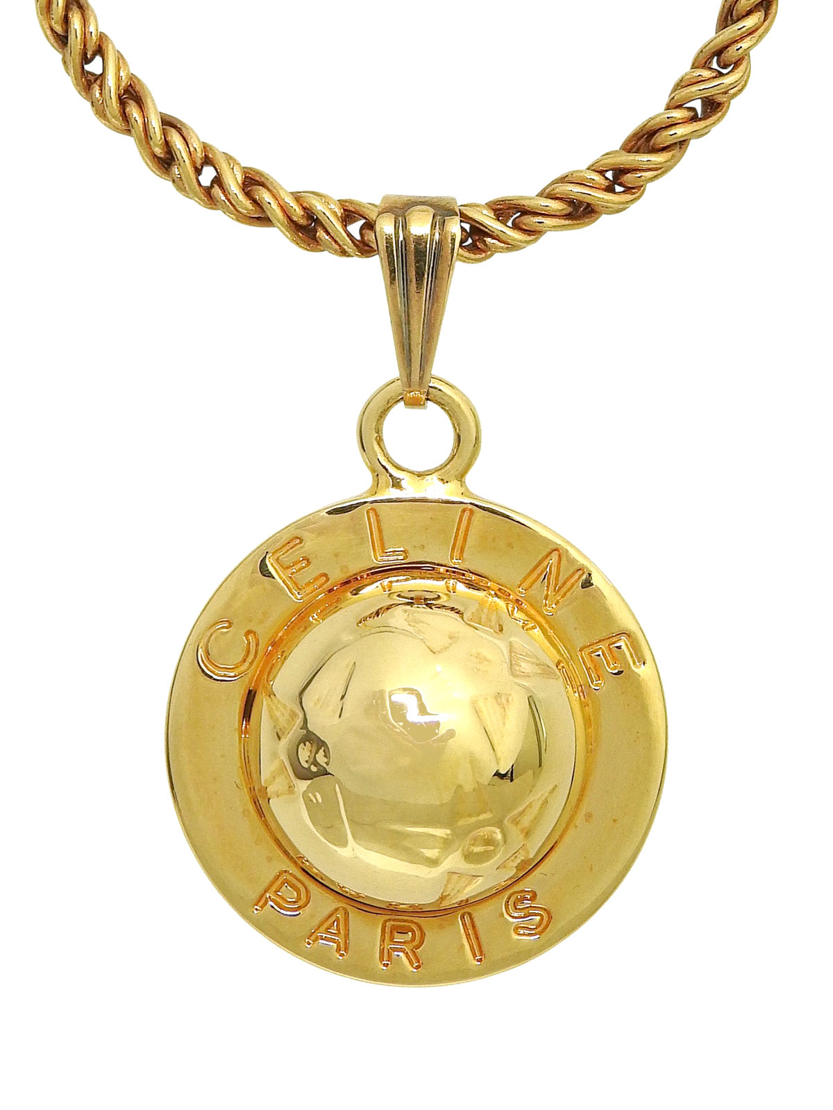 スターボールネックレス ゴールド