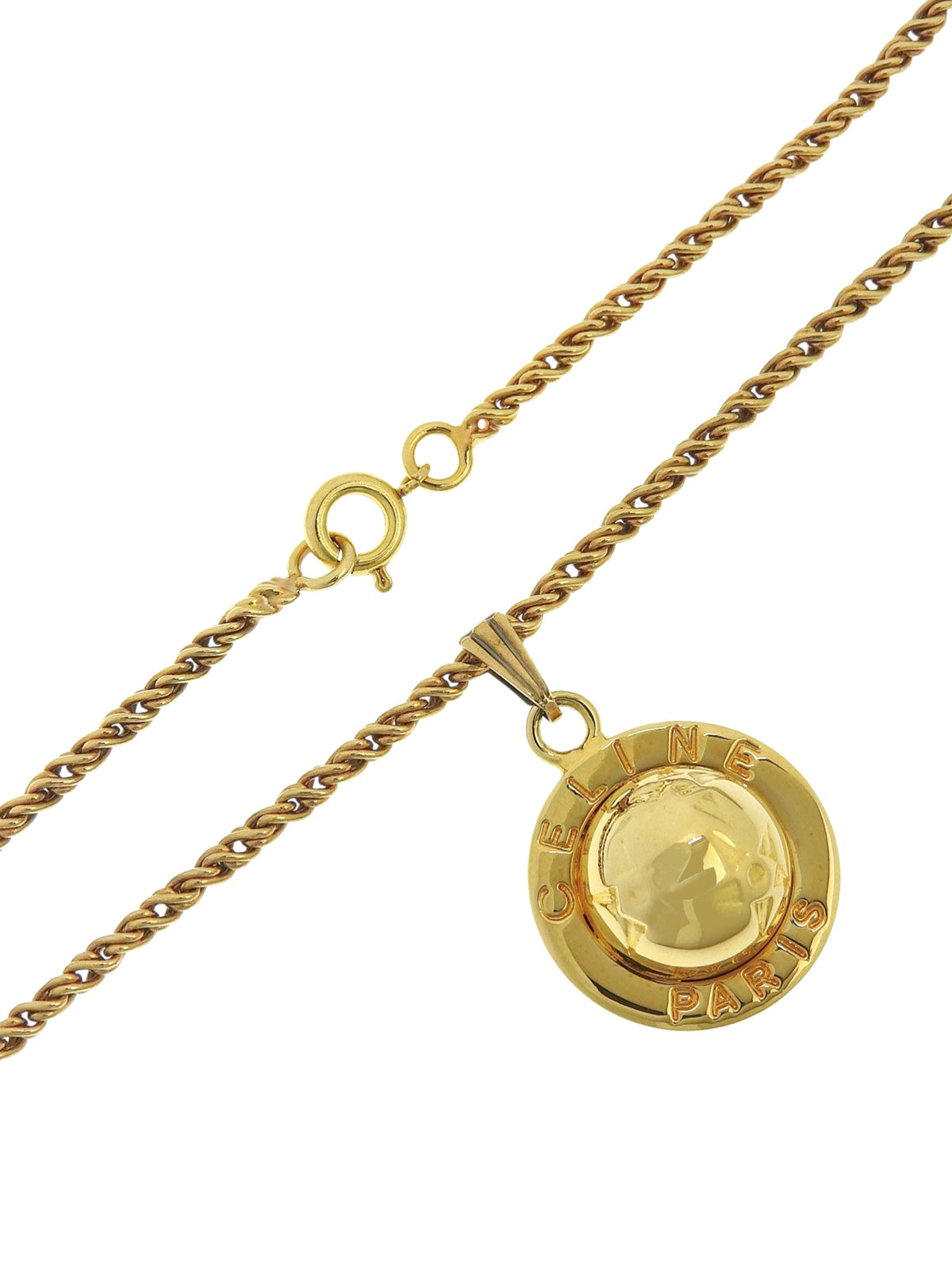 スターボールネックレス ゴールド