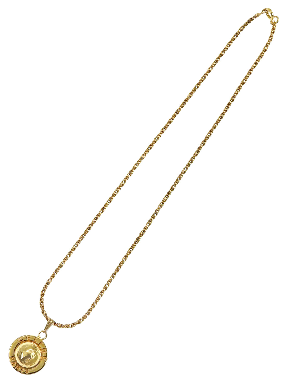 スターボールネックレス ゴールド