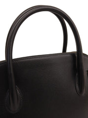 ロゴエンボス2wayバッグ ブラック