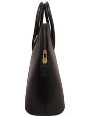 ロゴエンボス2wayバッグ ブラック