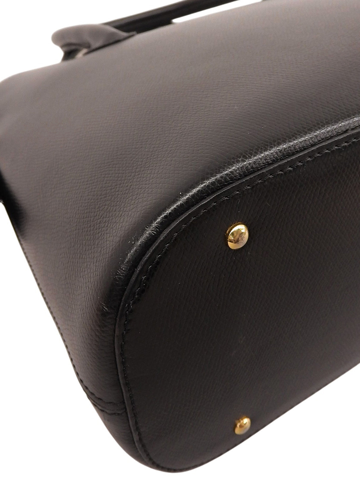 ロゴエンボス2wayバッグ ブラック