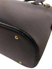 ロゴエンボス2wayバッグ ブラック