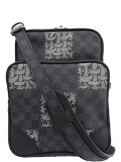 2015年製 キャンバスダミエアマゾンクリストファーネメス ノワール