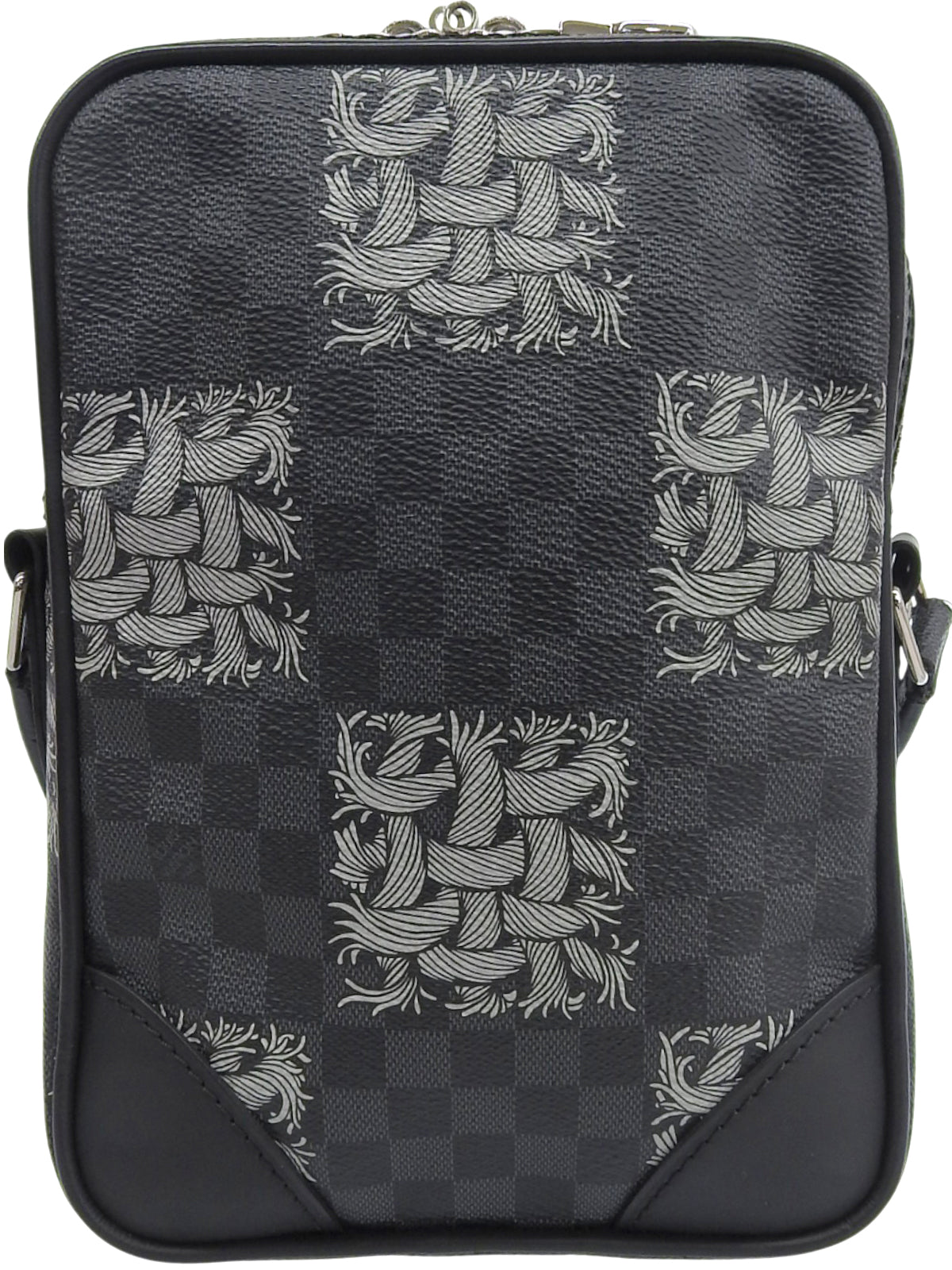 2015年製 キャンバスダミエアマゾンクリストファーネメス ノワール