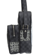 2015年製 キャンバスダミエアマゾンクリストファーネメス ノワール