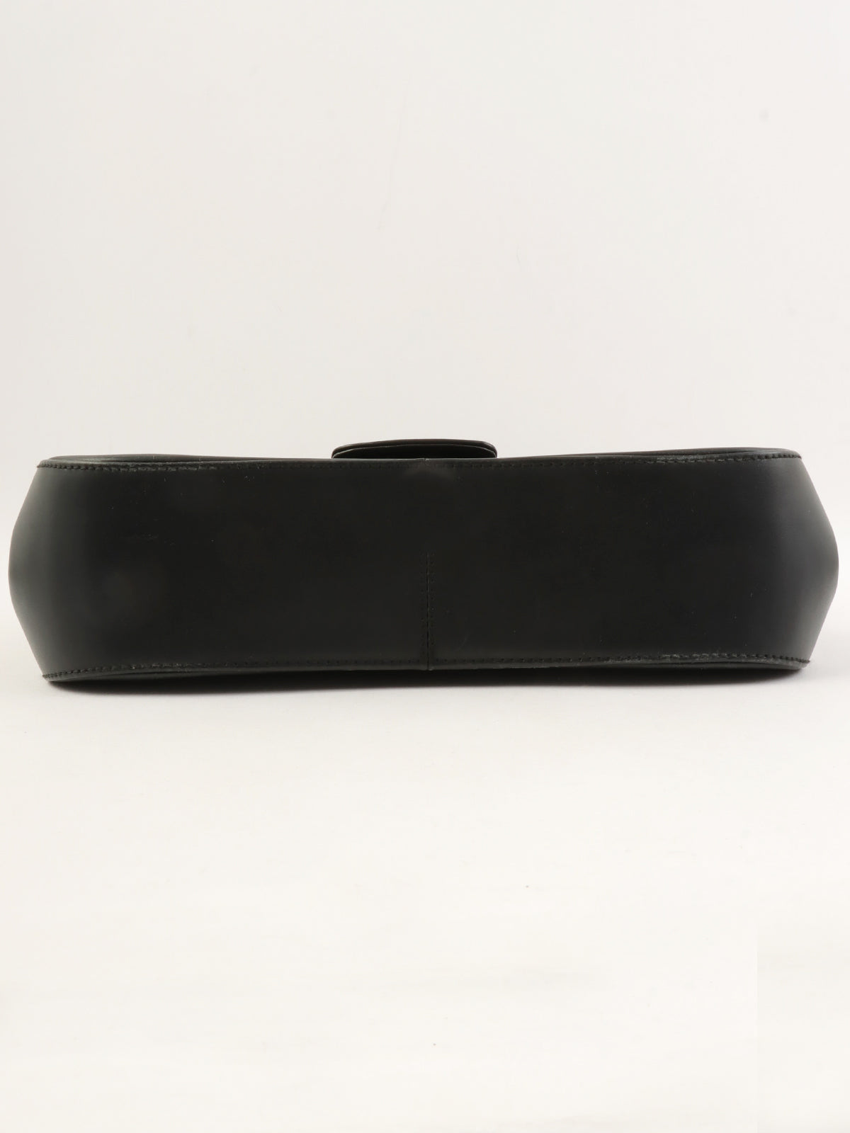 黑色双 Gancini 盘肩包