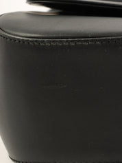 黑色双 Gancini 盘肩包