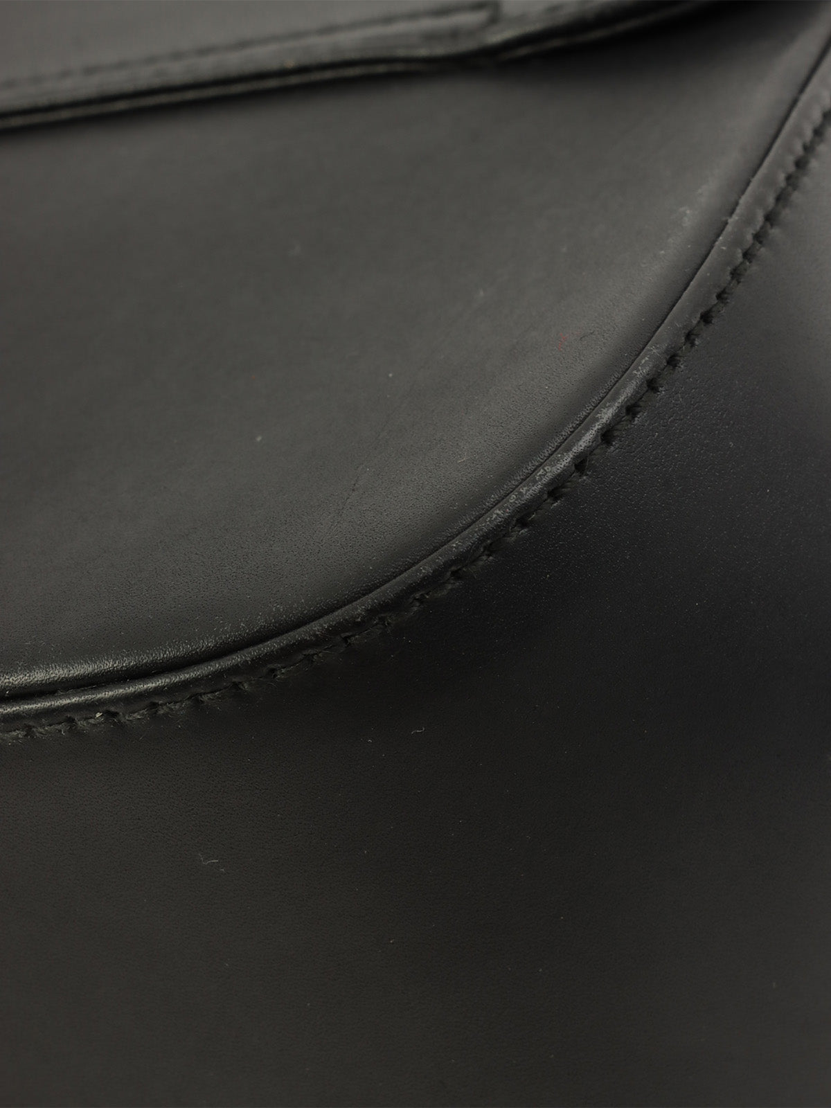 黑色双 Gancini 盘肩包