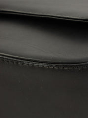 黑色双 Gancini 盘肩包