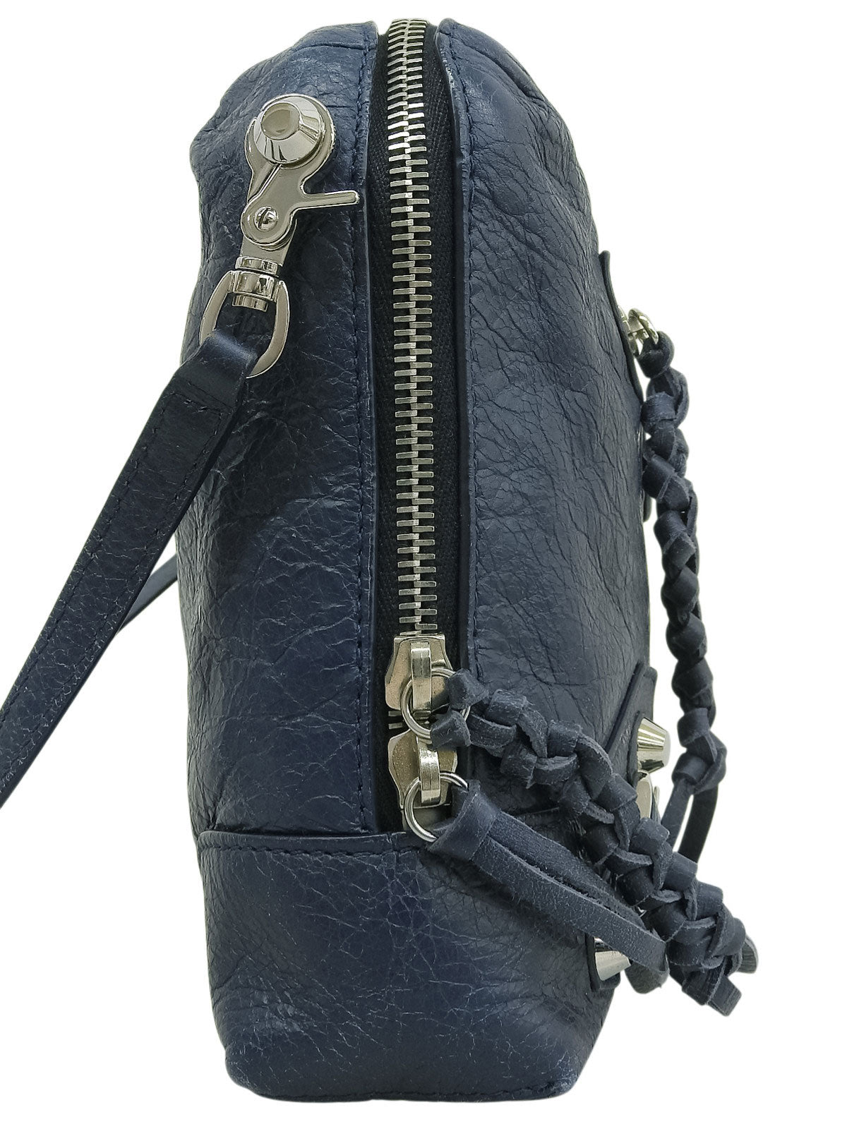 クラシックショルダーバッグ ネイビー