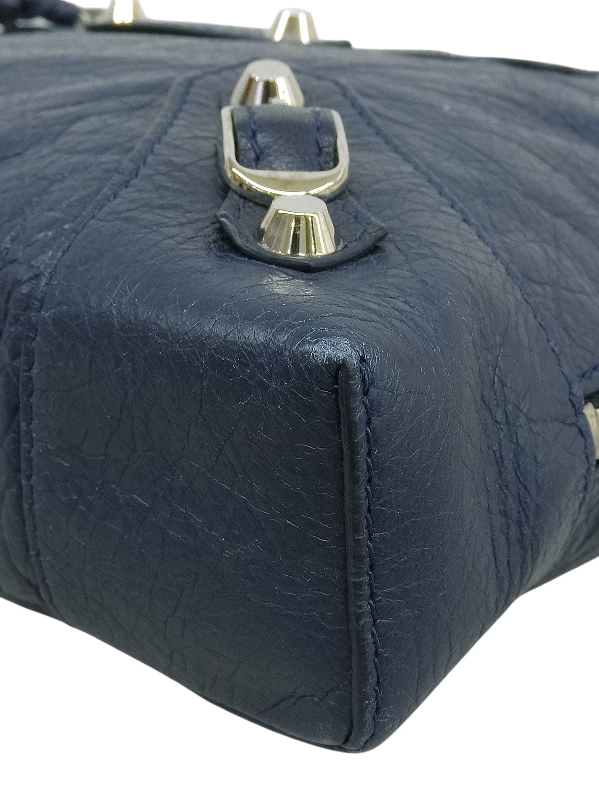 クラシックショルダーバッグ ネイビー