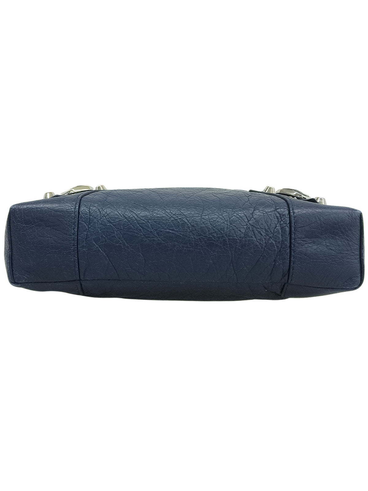 クラシックショルダーバッグ ネイビー