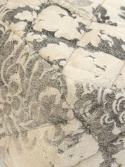 2009年丝绒花纹经典翻盖链条包，25厘米