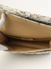 2009年頃製 ベロアフラワーパターンクラシックフラップチェーンバッグ25cm