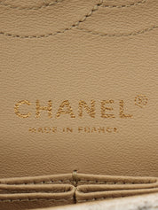 2009年頃製 ベロアフラワーパターンクラシックフラップチェーンバッグ25cm