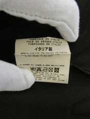 Rhinestone Logo Sleeveless Top in Black