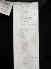 Logo Button 2-Way Down Coat in Black