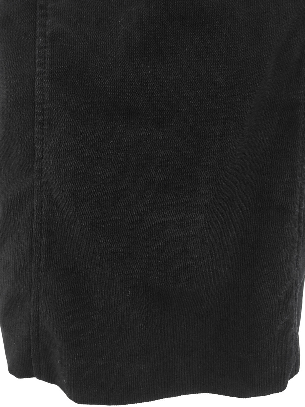 ロゴボタンスカート ブラック