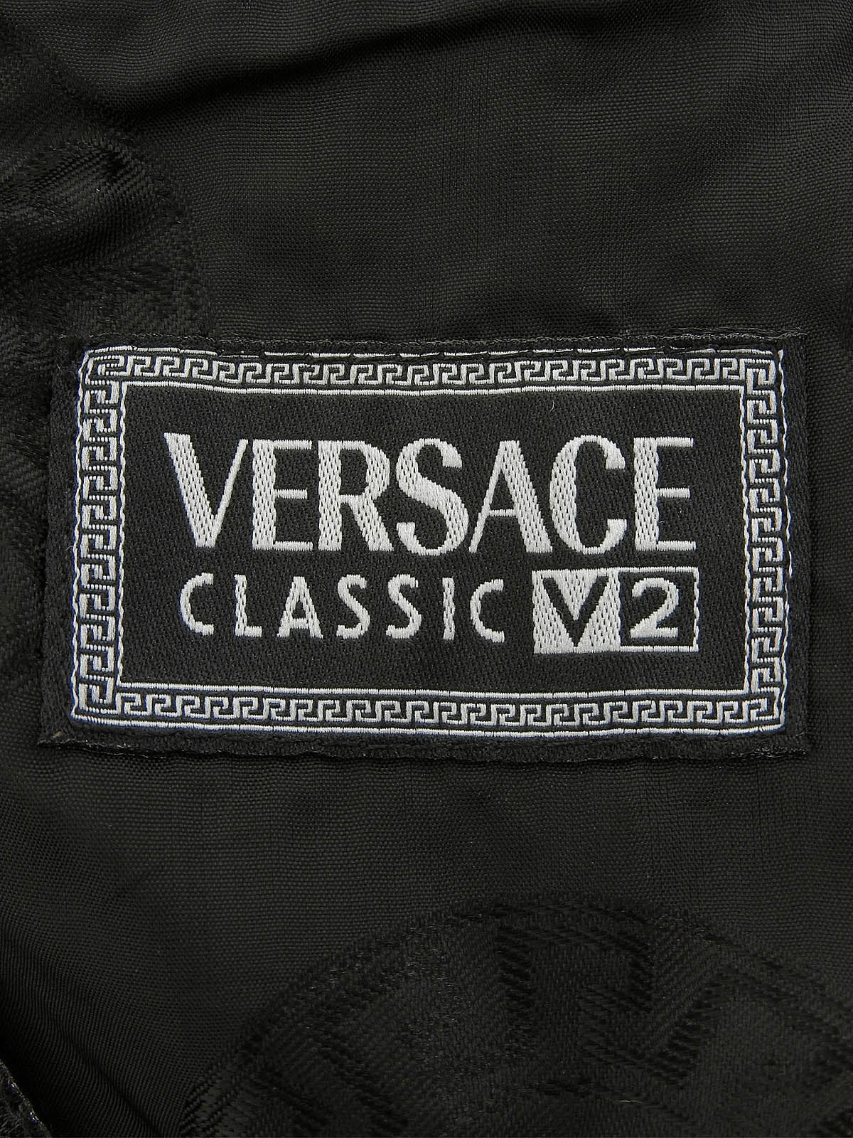 Real Leather Logo Button Vest in Black
