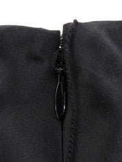 フラワーパターンタイトスカート #36 ブラック