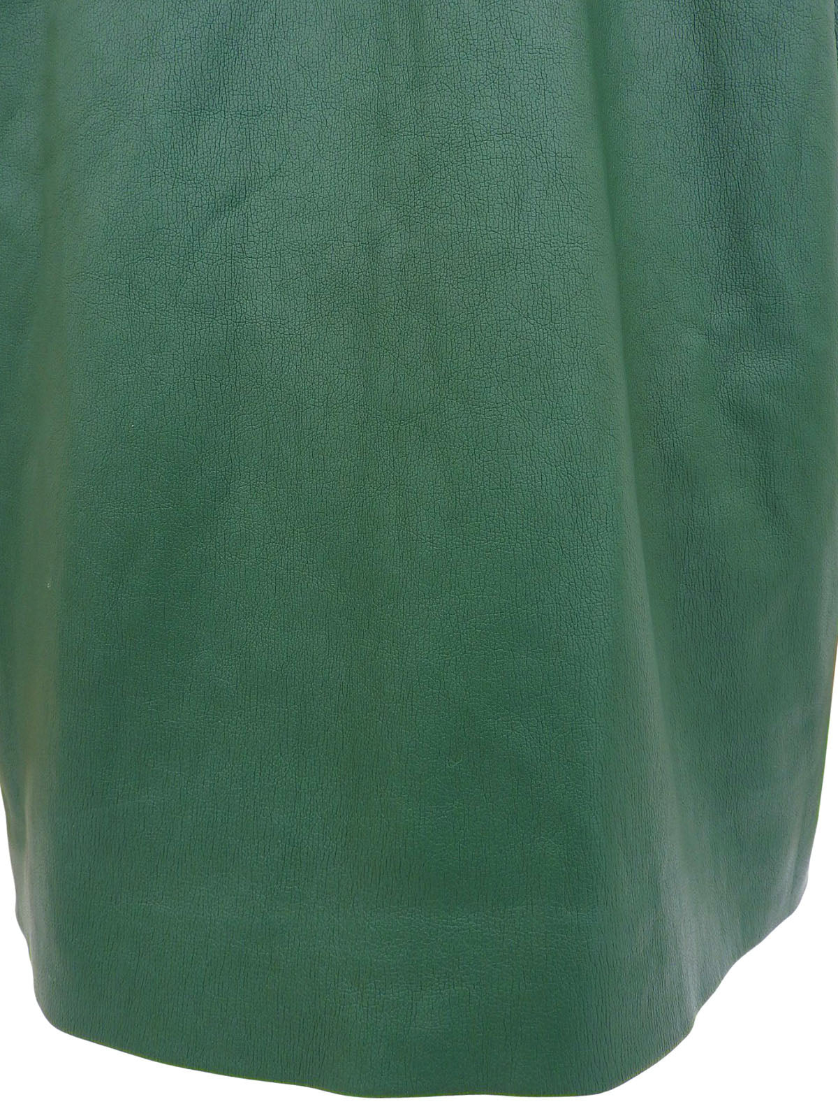 Green leather jacket