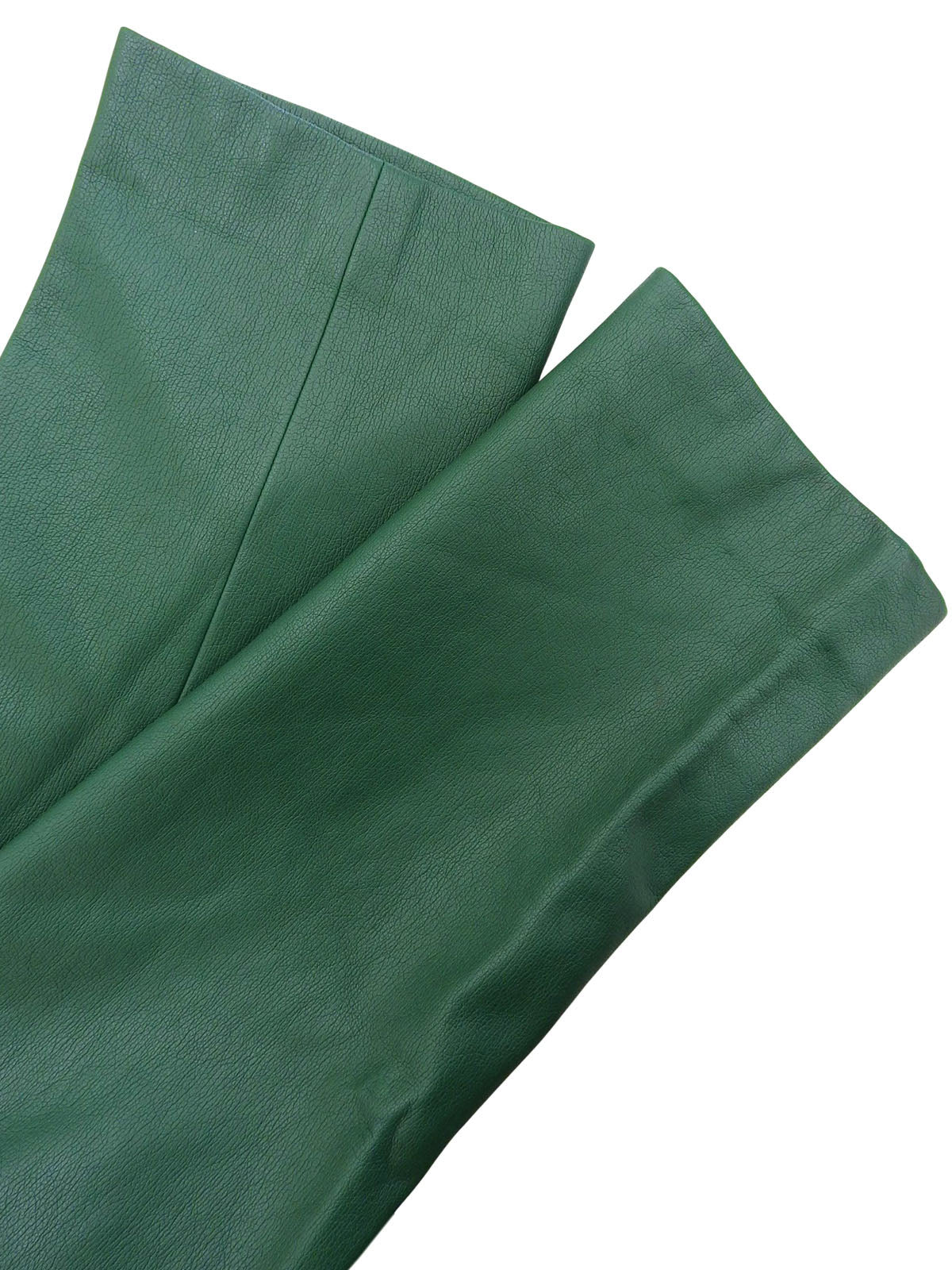 Green leather jacket