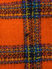 Check Pattern Jacket #40 Orange/Multi